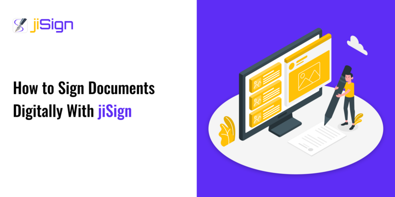 How to Sign Documents Digitally with jiSign