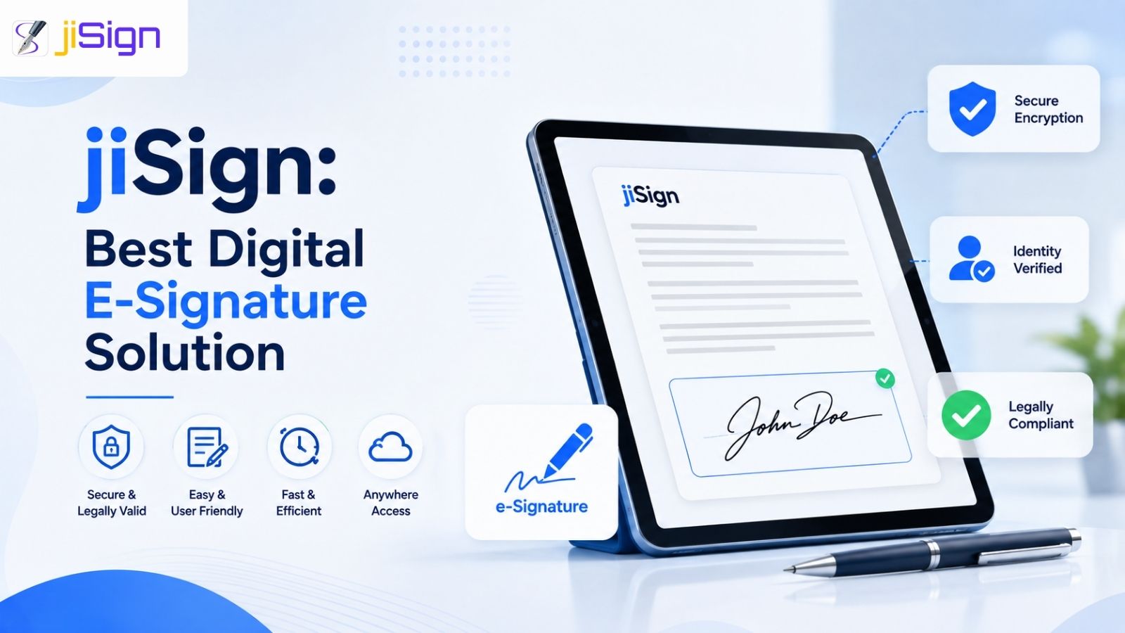 What Makes jiSign the Best Digital E-Signature Service for Secure Online Document Signing?