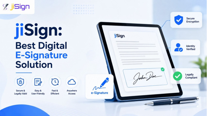 What Makes jiSign the Best Digital E-Signature Service for Secure Online Document Signing?